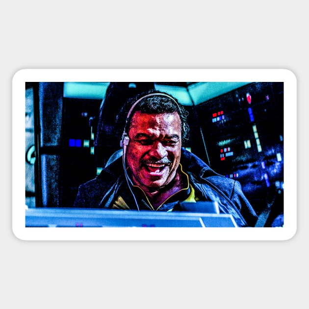 Lando Sticker by swgpodcast